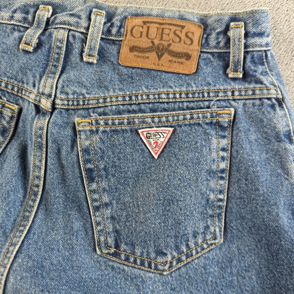 Vintage 90s Guess Jeans Georges Marciano 32 (Fits 30x28) Blue Relaxed Canada‎